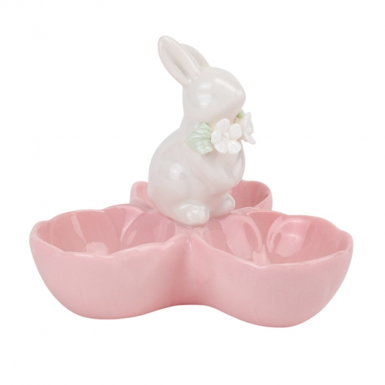 Подставка для 3 яиц Кролик 10 см Розовый (5009-004) - фото 2 Подставка для 3 яиц Кролик 10 см Розовый (5009-004) - фото 2
