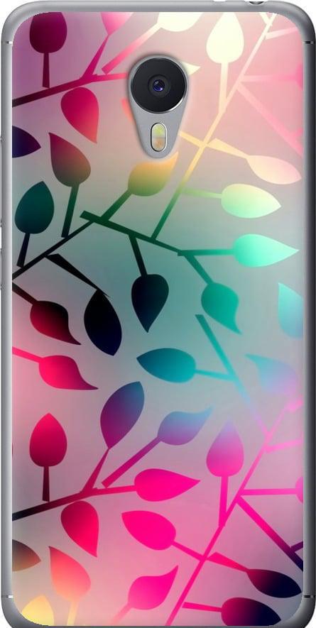 Чехол на Meizu M3 Note Листья (2235t-256-42517)