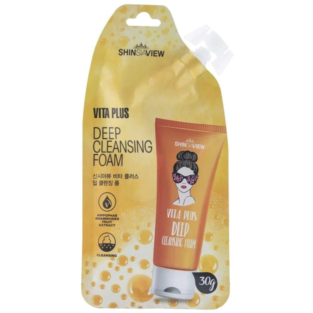 Пенка для умывания Shinsiaview Vita Plus Deep Cleansing Foam глубоко очищающая 30 г (8809674180016)