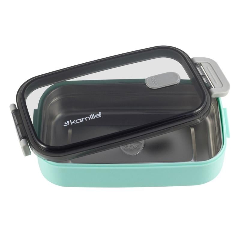 Ланч-бокс для еды Kamille KM-2133 700 мл Зеленый (7-6-4268570)