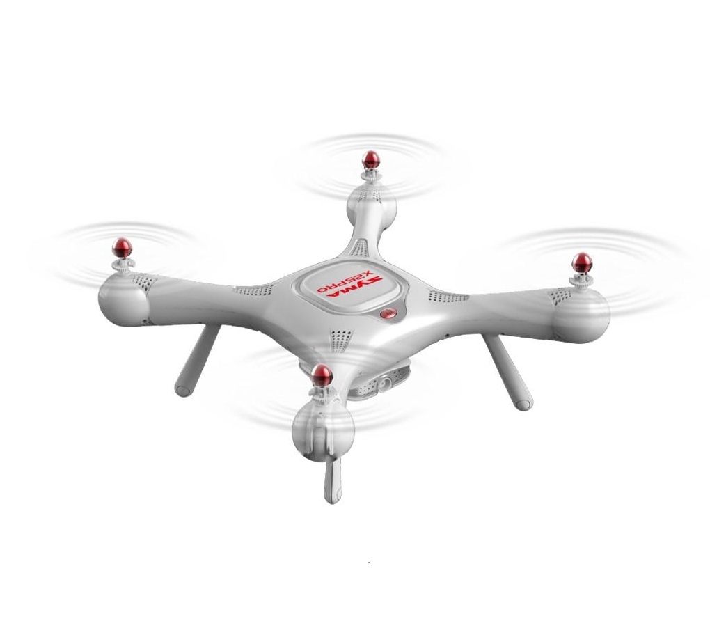 Квадрокоптер Syma X25 PRO з системою GPS і FPV HD-камерою Білий (969)