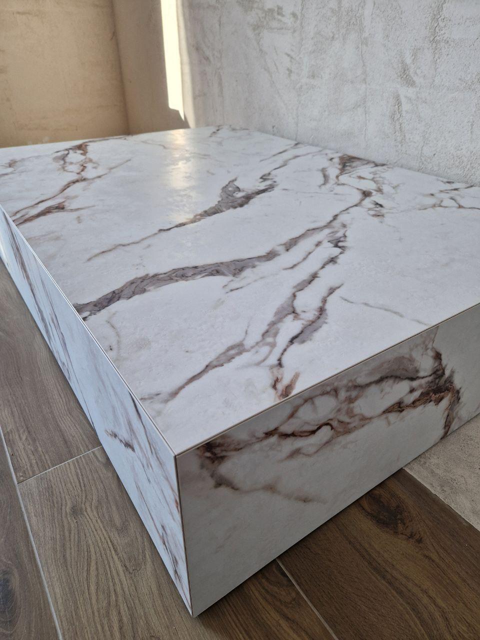 Столик журнальний Cubus 800х1200 мм Білий - фото 9