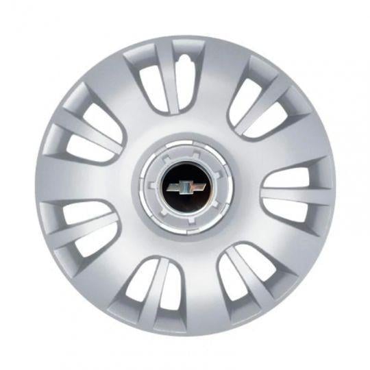 Автомобильные колпаки SKS 312 R15 с логотипом Chevrolet 4 шт. Серебристый Автомобильные колпаки SKS 312 R15 с логотипом Chevrolet 4 шт. Серебристый