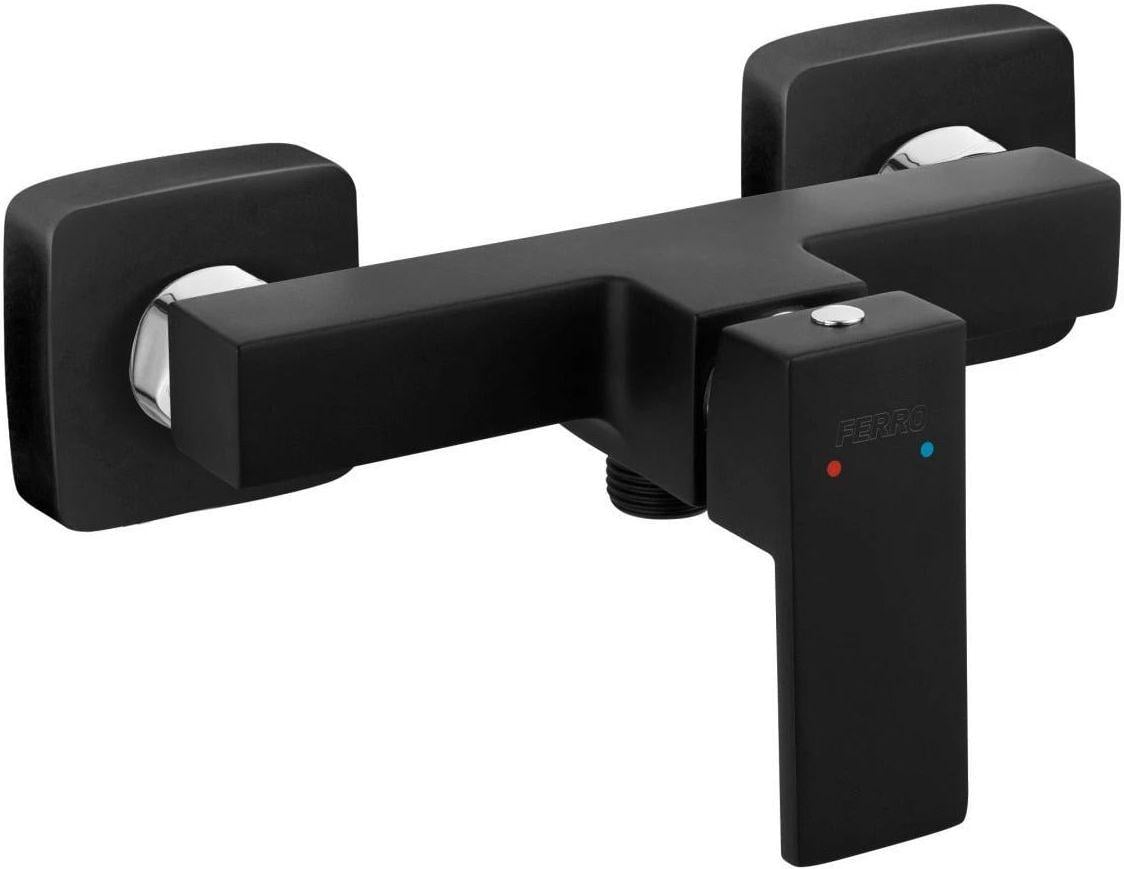 Смеситель для душа Ferro Zicco Black (BZI7BL)