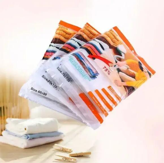 Вакуумный мешок для хранения одежды 80x60 см - фото 2