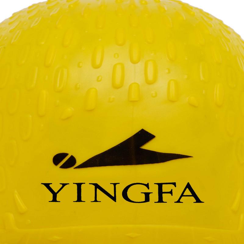 Шапочка для плавання на довге волосся YINGFA C0061 силіконова Жовтий (C0061_Желтый) - фото 5 Шапочка для плавання на довге волосся YINGFA C0061 силіконова Жовтий (C0061_Желтый) - фото 5