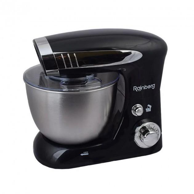 Кухонний комбайн Rainberg RB-8081 ТМК PRO 5 л 3200 Вт Чорний - фото 2