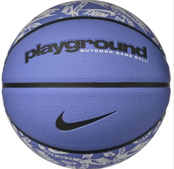 М'яч баскетбольний Nike everyday playground 8p graphic deflated polar/black/black/white size 6