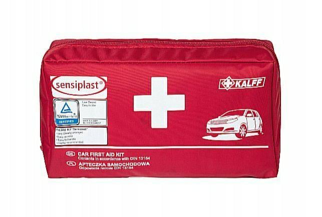 Автомобільна аптечка Sensiplast 44 предмети 22х12х6,5 см