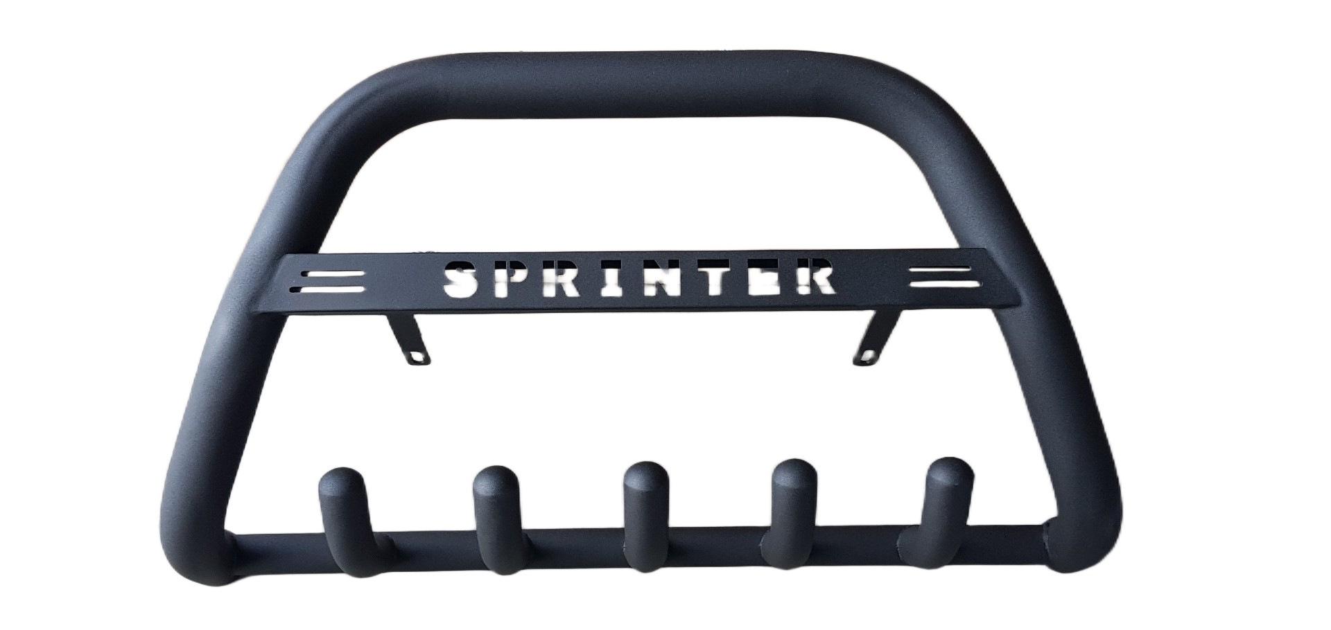 Кенгурятник Black WT004 CAN для Mercedes Sprinter W901/902/903/904/905 1995-2006 гг. нержавеющая сталь Черный