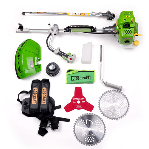 Бензокоса Procraft T4350S (3 ножа, 1 катушка, ремень-рюкзак) - фото 5 Бензокоса Procraft T4350S (3 ножа, 1 катушка, ремень-рюкзак) - фото 5