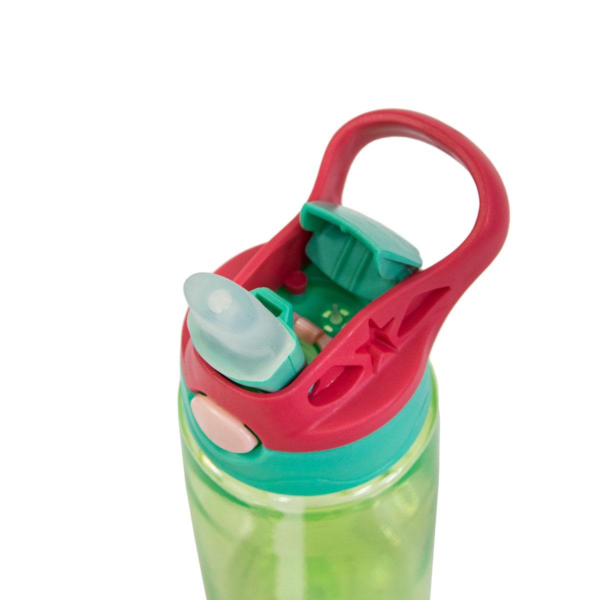 Бутылка детская для воды Baby Bottle LB400 с трубочкой 500 мл Салатовый (1009689-LightGreen) - фото 6