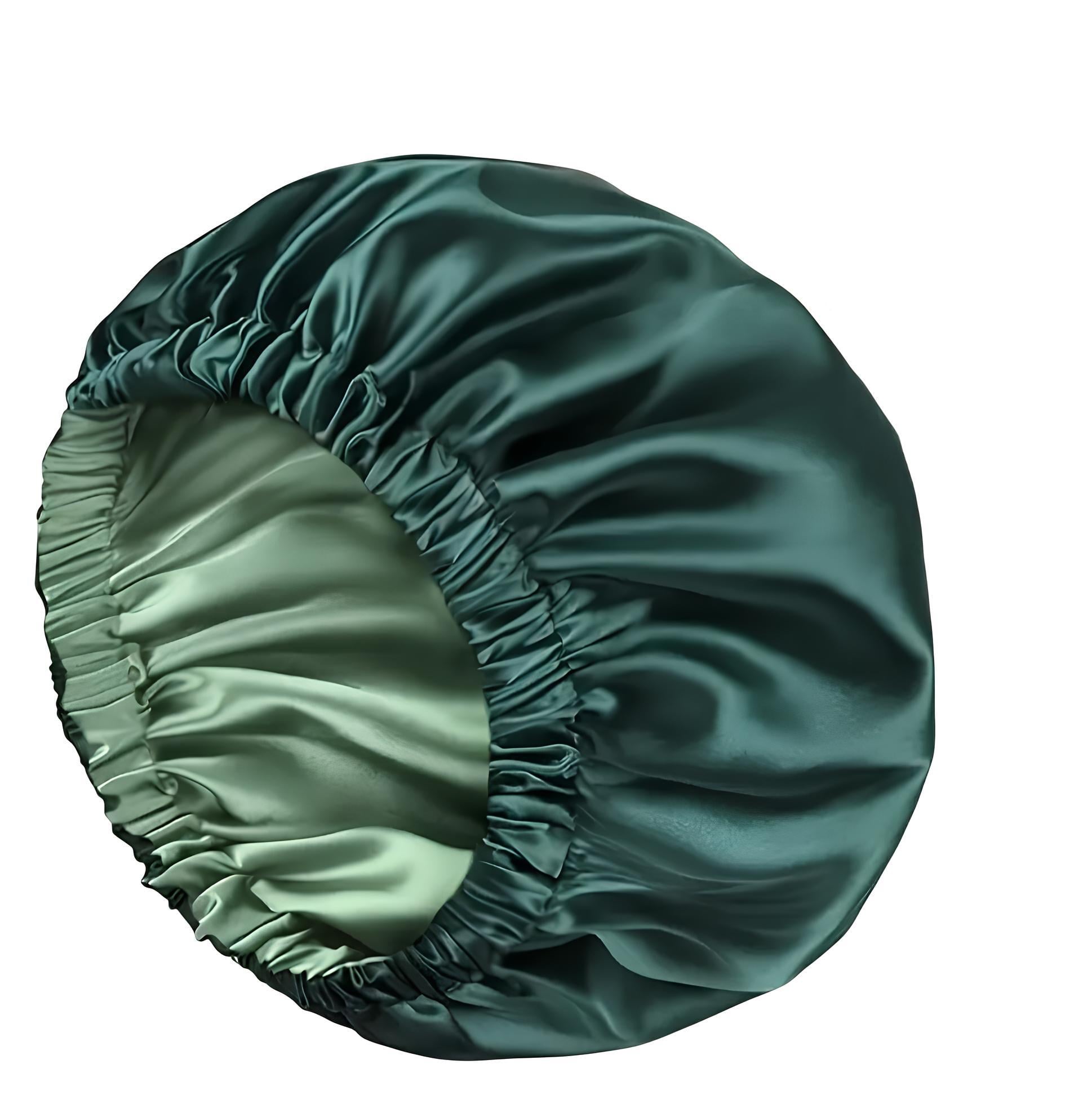 Шапочка гипоаллергенная двусторонняя сатиновая Зеленый (2434568)