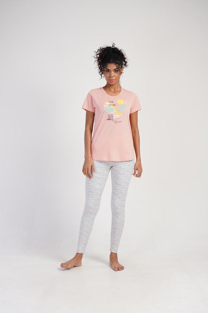 Пижама Vienetta 311104x37 женская M Розовый - фото 4 Пижама Vienetta 311104x37 женская M Розовый - фото 4