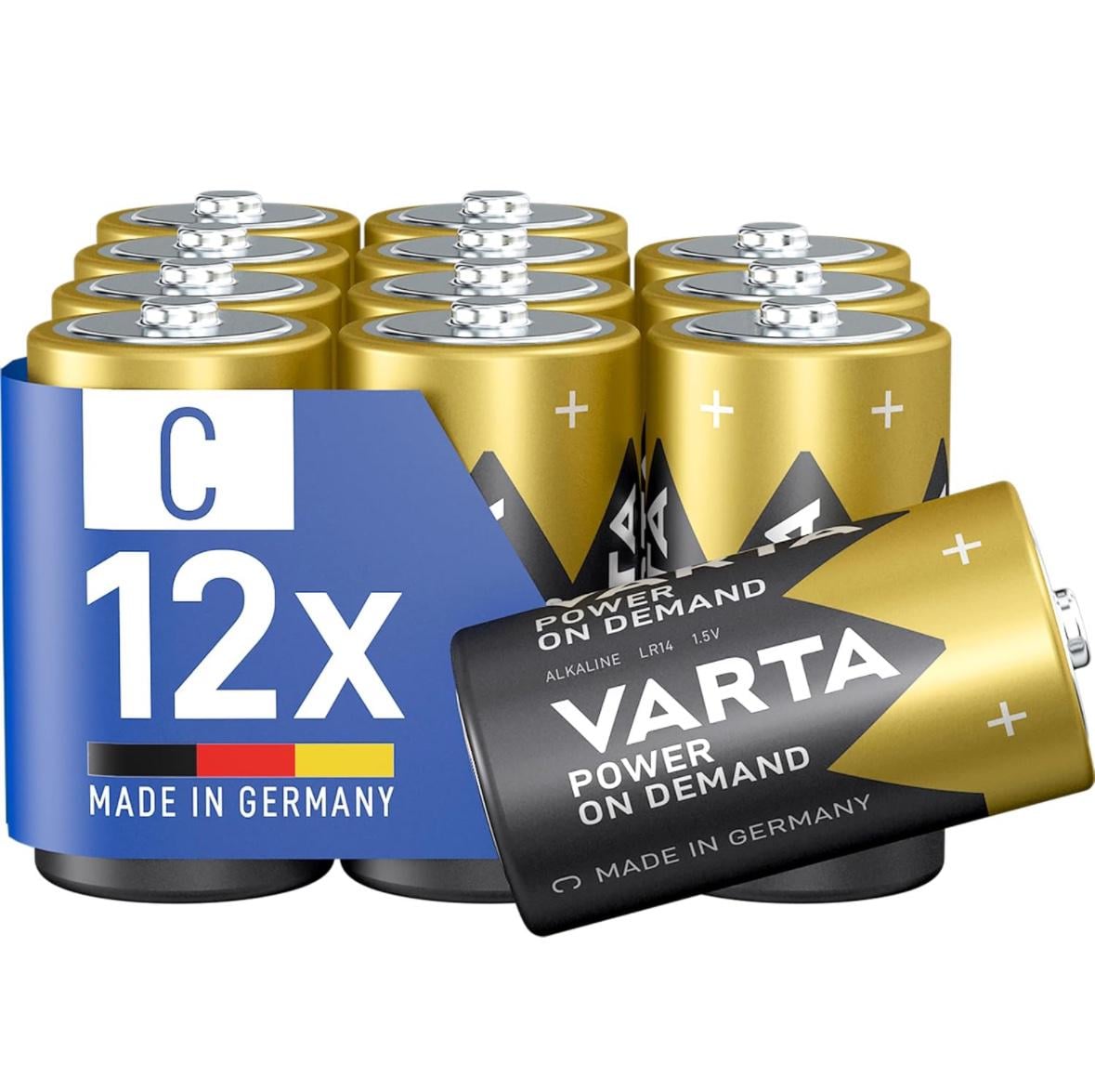 Батарейка Varta Super Heavy Duty C/R14 BLI 12 шт.