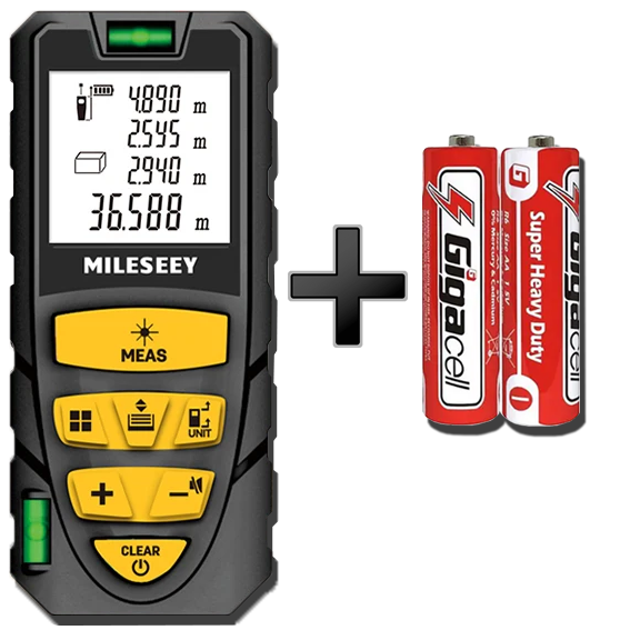Далекомір лазерний MILESEEY S2 60 м (4887) - фото 4