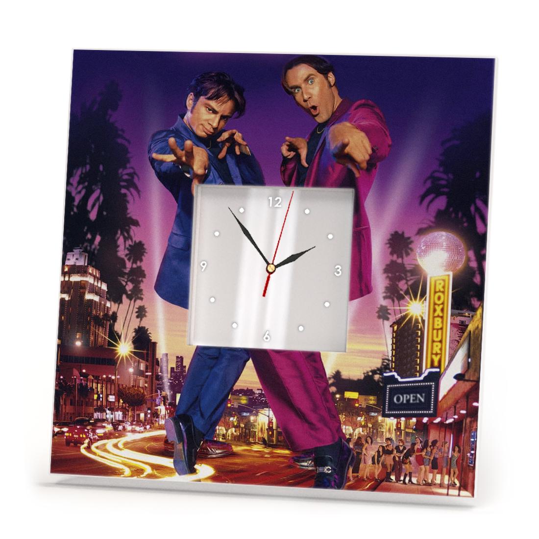 Часы Фильм ''Ночь в Роксбери'' 260x260 мм (C04705)