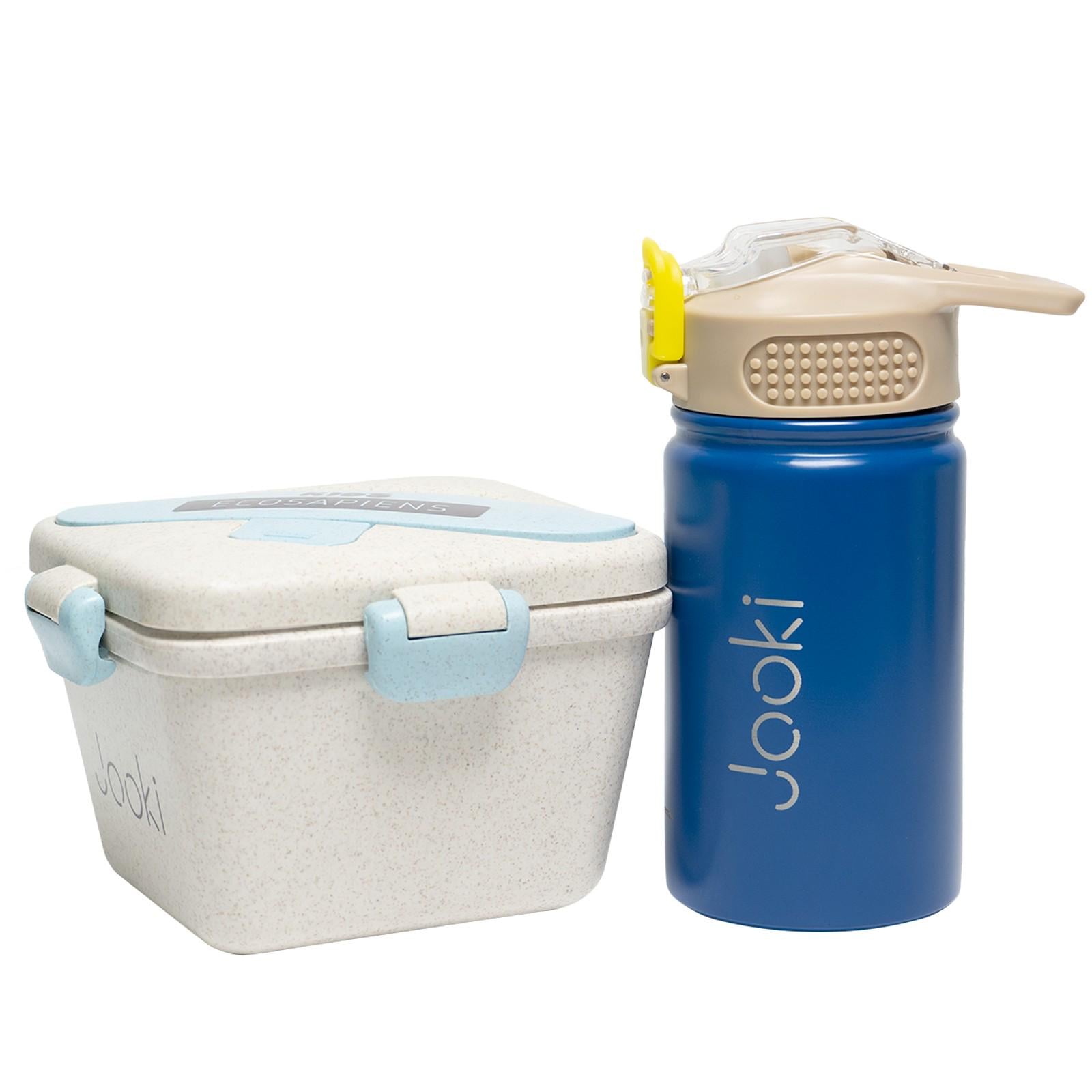 Ланч набор Jooki Kids Life из ЭКО материала Синий