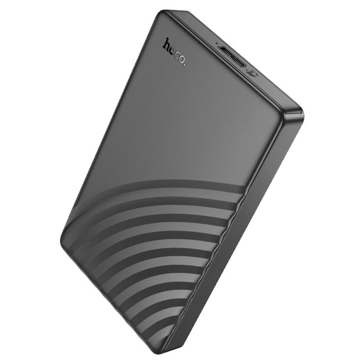 Внешний карман для жесткого диска Hoco HB46 USB 3.0 SATA Black (21546159)