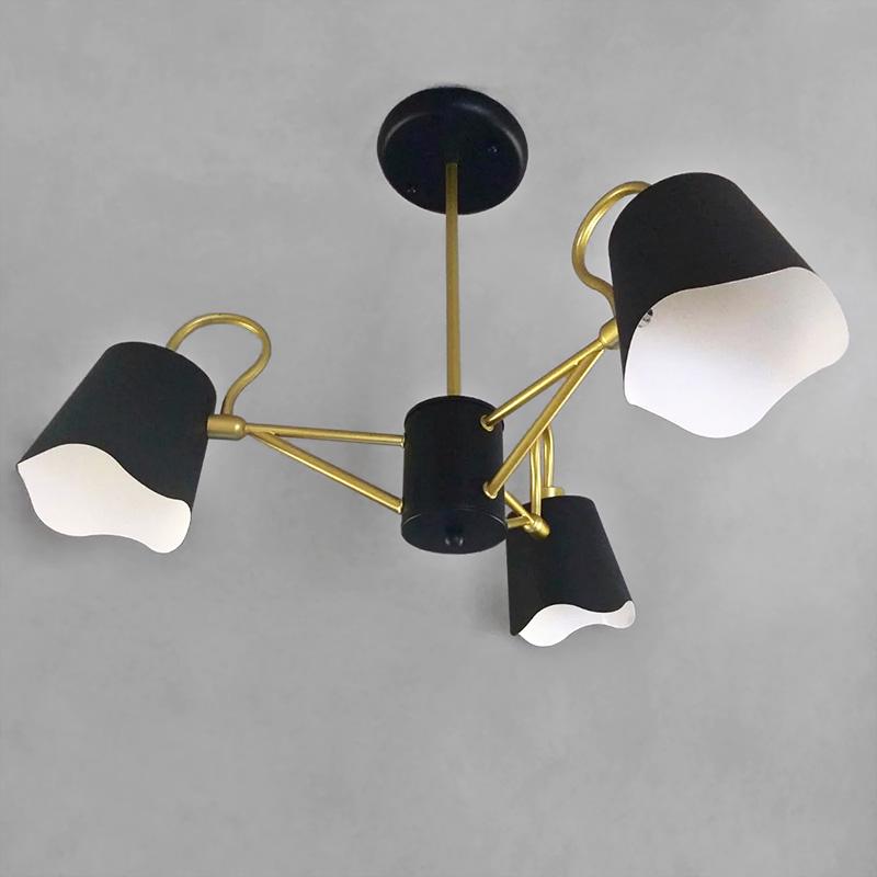 Люстра потолочная LightHouse NM-15107/3 Черный (8637)