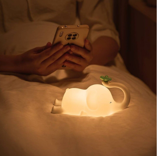 Нічник cвітлодіодний Valeso Слоник силіконовий бездротовий USB (D5) - фото 6 Нічник cвітлодіодний Valeso Слоник силіконовий бездротовий USB (D5) - фото 6