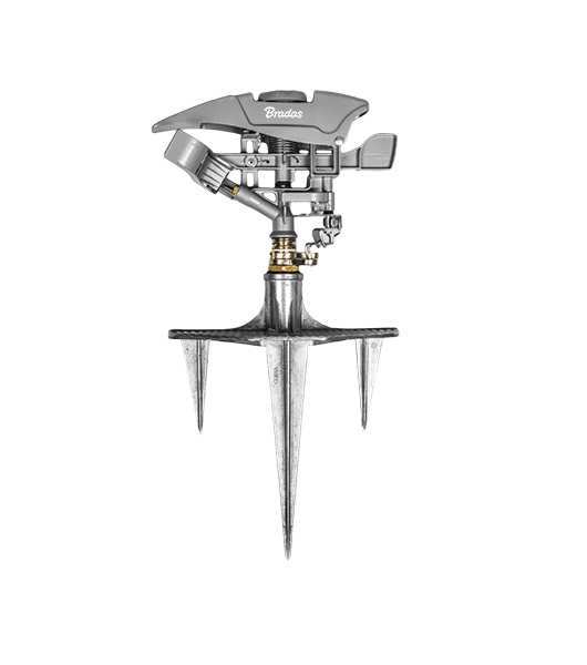 Ороситель пульсивный Bradas Line Triton XL на трезубце ø 27,6 м White (21391)