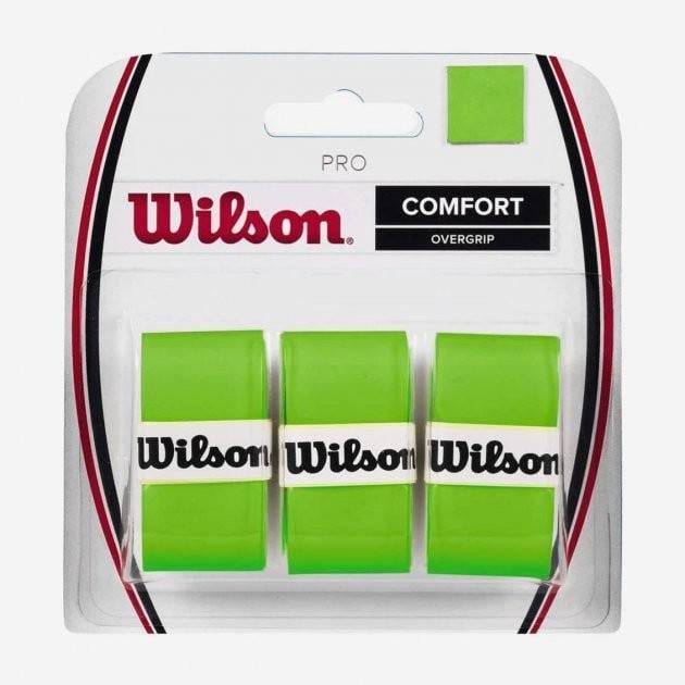 Обмотка Wilson pro overgrip blade 3 pack Green (WRZ470810)