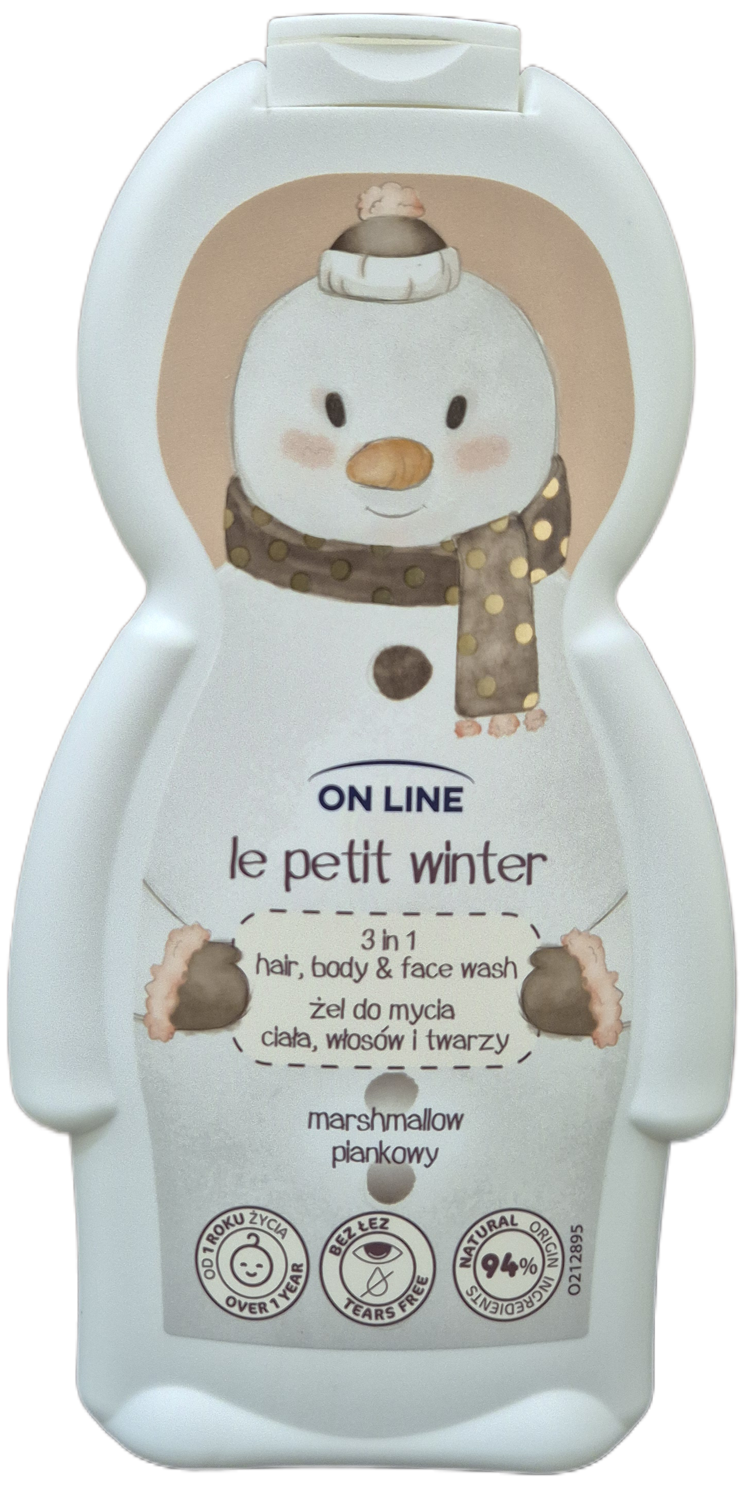 Шампунь-гель дитячий On Line Le Petit Winter Marshmallow 350 мл (33357985)