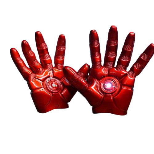 Перчатки Железного Человека со светодиодом 19 см (VA-1355623722) Перчатки Железного Человека со светодиодом 19 см (VA-1355623722)
