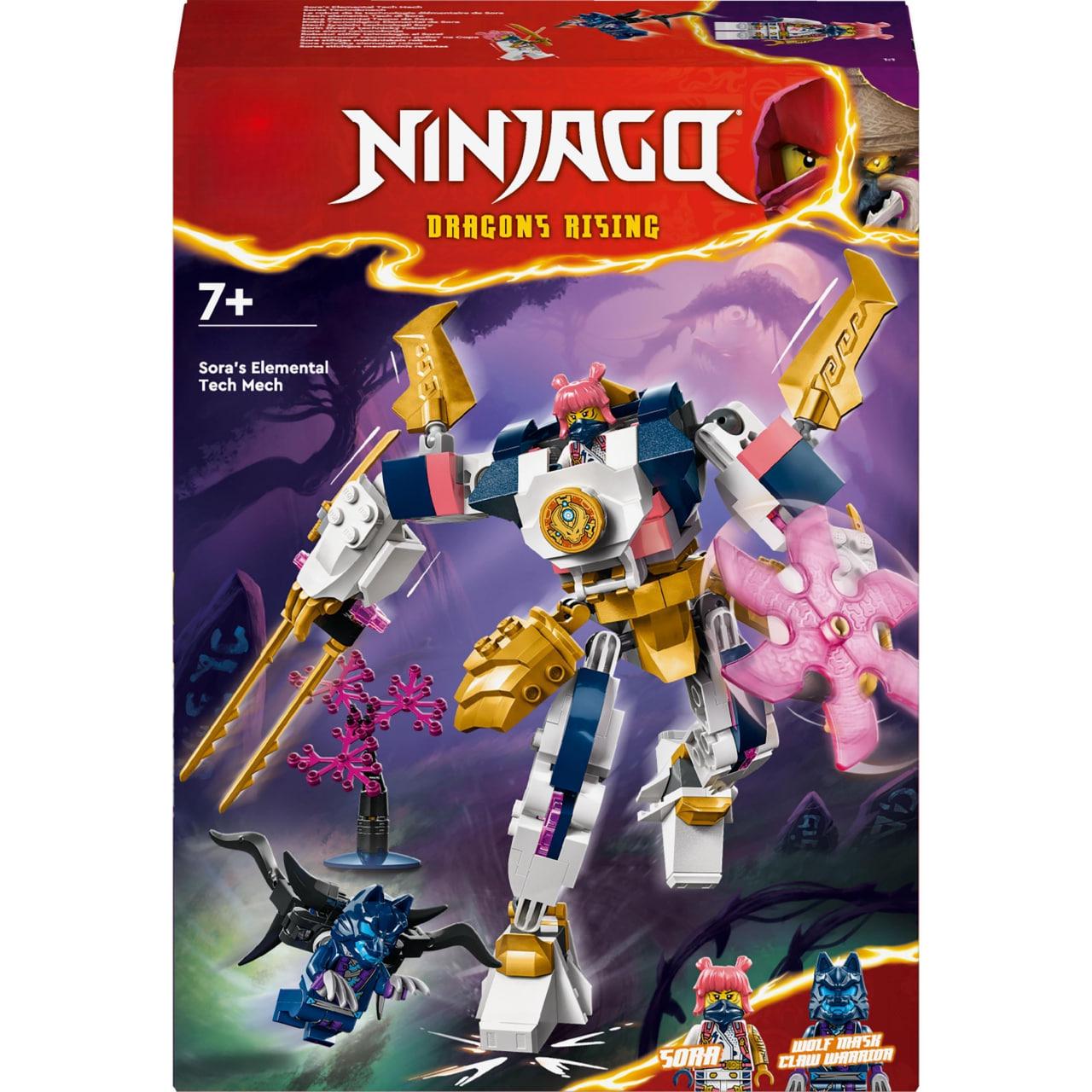 Конструктор Ninjago Робот технической стихии Соры 251 деталь (11807) - фото 6