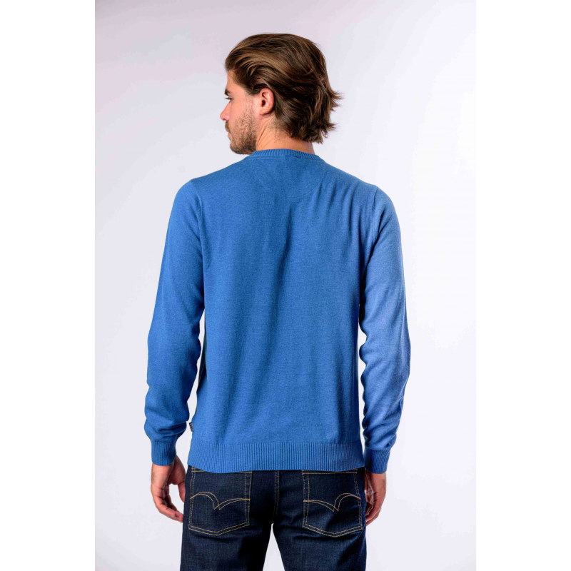 Светр чоловічий Lee cooper 10495488 XL Синій - фото 2 Светр чоловічий Lee cooper 10495488 XL Синій - фото 2