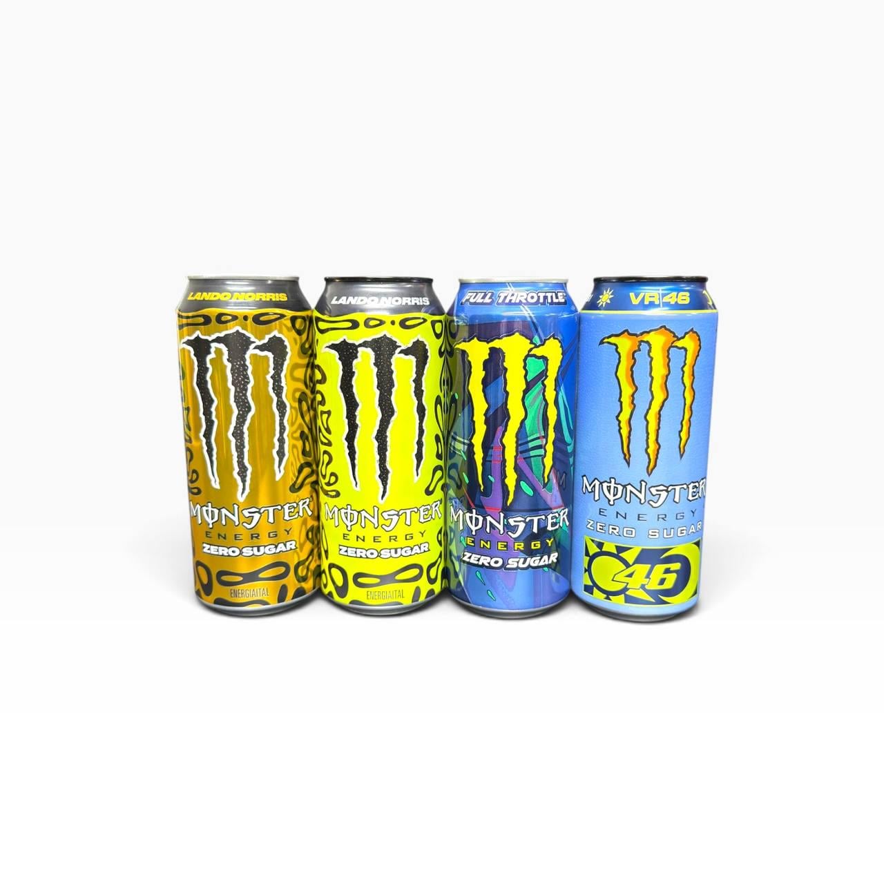 Напій енергетичний Monster Zero Sugar Racing Edition Mix 500 мл 4 шт. (1)
