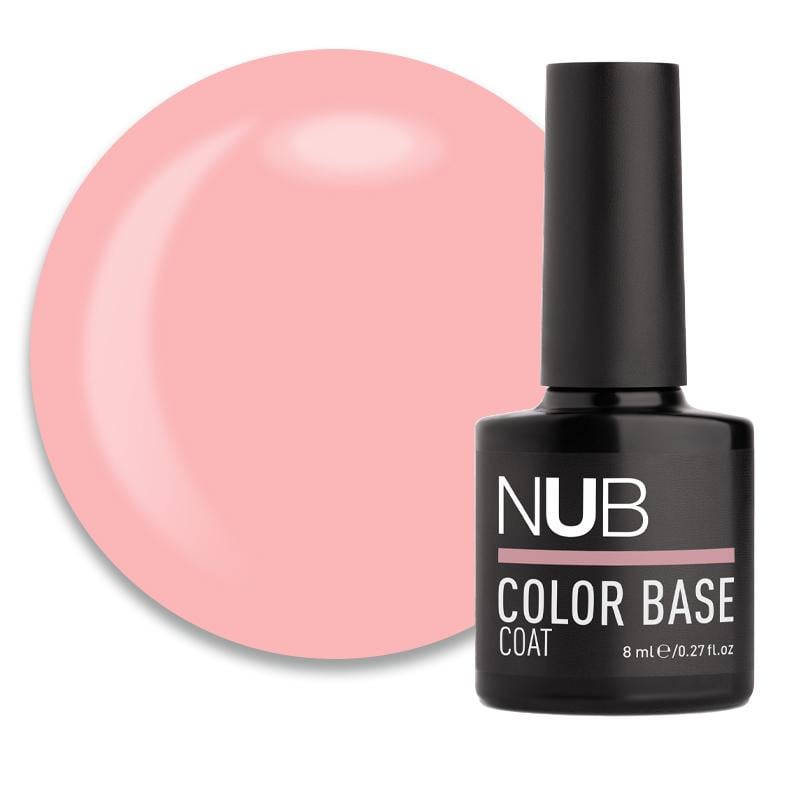 База кольорова каучукова NUB Color Base Coat 8 мл 04 Orchid Квітково-рожевий (90029634)
