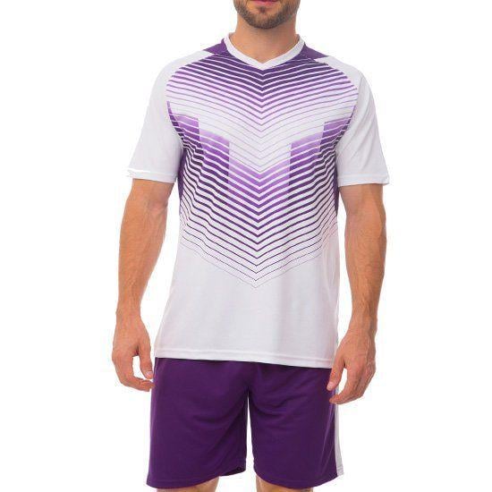 Футбольная форма M8606 XL Бело-фиолетовый (57429261) Футбольная форма M8606 XL Бело-фиолетовый (57429261)