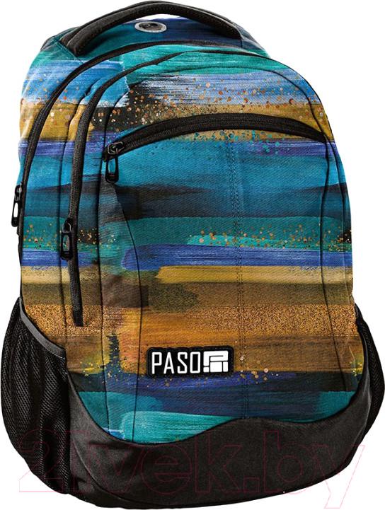 Рюкзак міський PASO 18-280816SI 22 л Різнокольоровий (9068452)