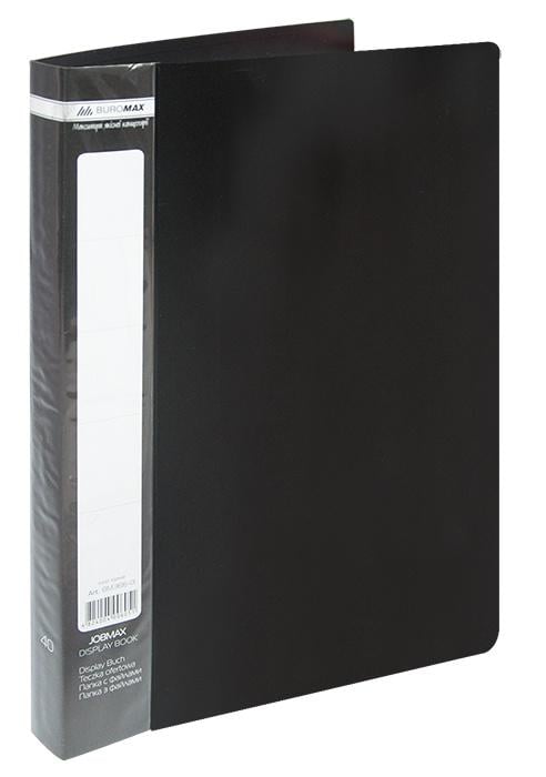 Папка Buromax с 40 файлами А4 полипропилен Черный (BM.3616-01) Папка Buromax с 40 файлами А4 полипропилен Черный (BM.3616-01)