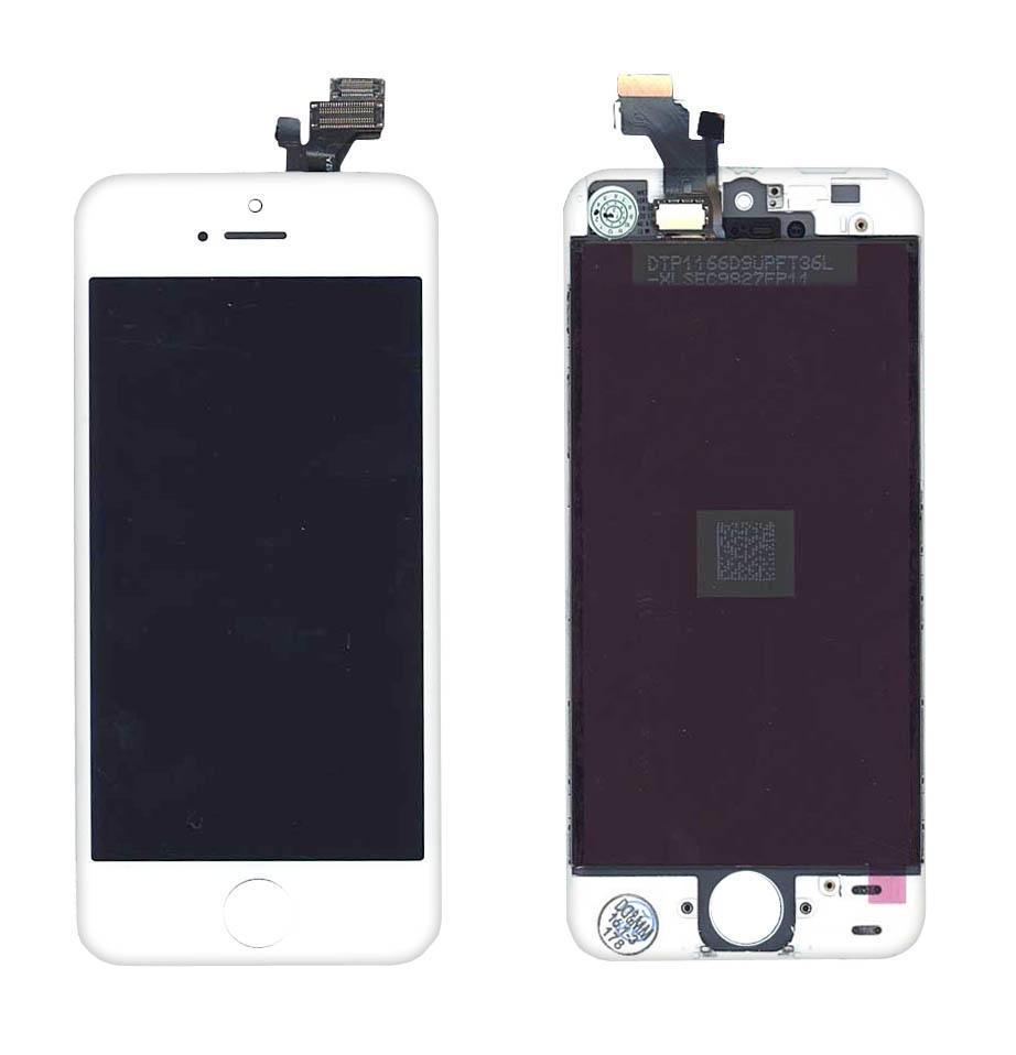 Матрица с тачскрином для телефона Apple iPhone 5 Белый