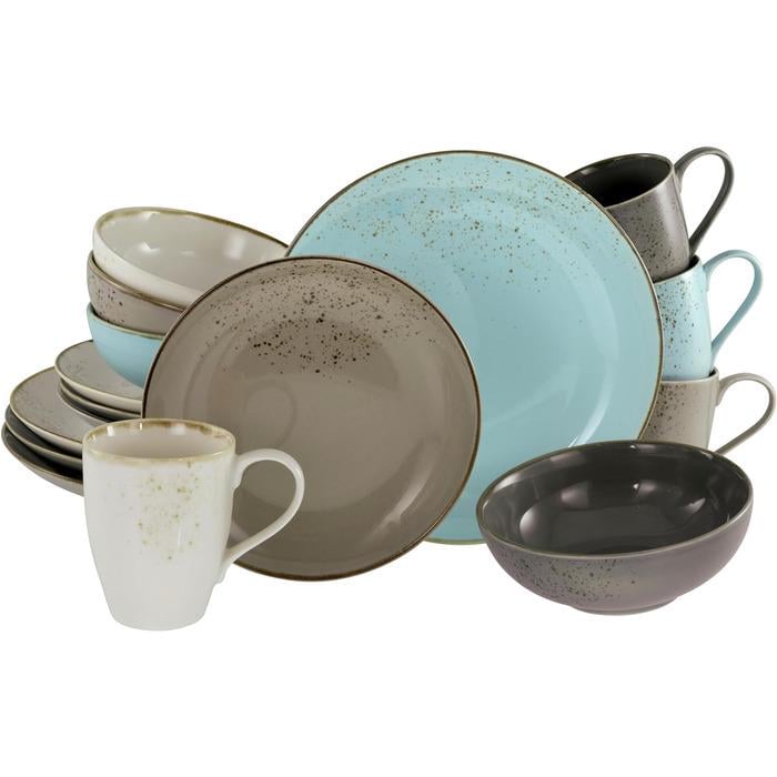 Столовий сервіз Creatable Nature Collection Scandic на 4 персони 16 пр. Різнокольоровий (33494215)