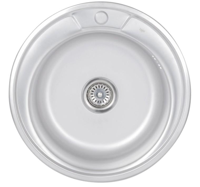 Мойка для кухни Lidz 4843 Decor 0,6 мм (LIDZ484306DEC)