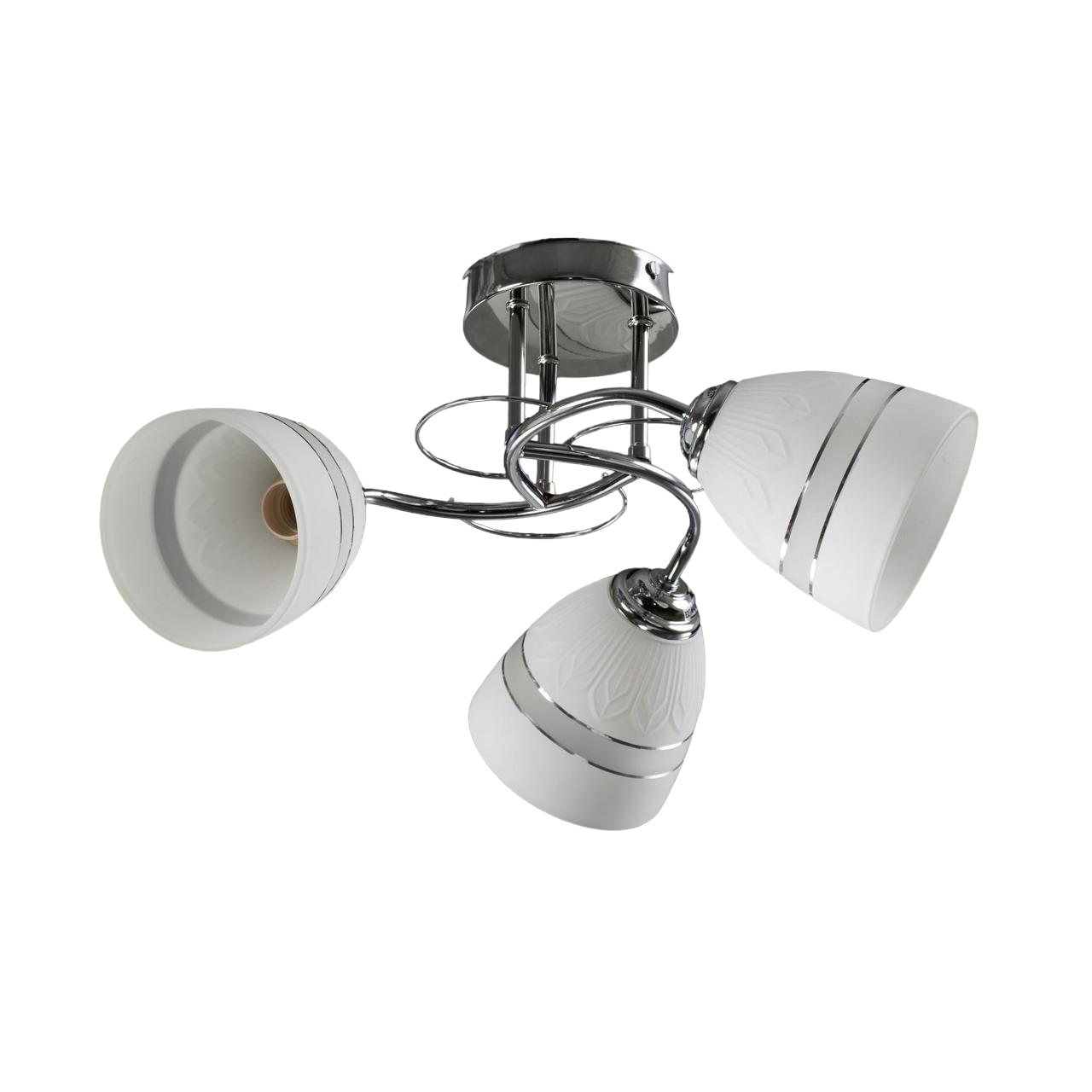 Люстра Свет стелева 19130/3 на 3 лампи Хром