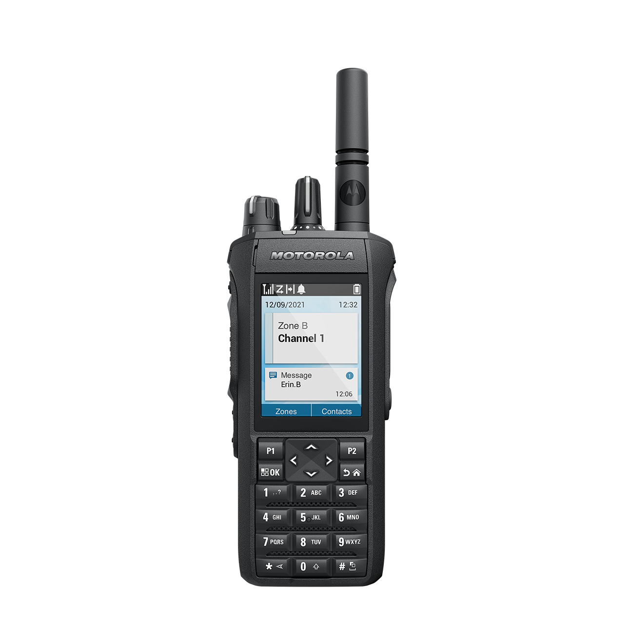 Рация цифровая Motorola R7 с экраном UHF 400-527МГц FKP 4 Вт (AES-256)