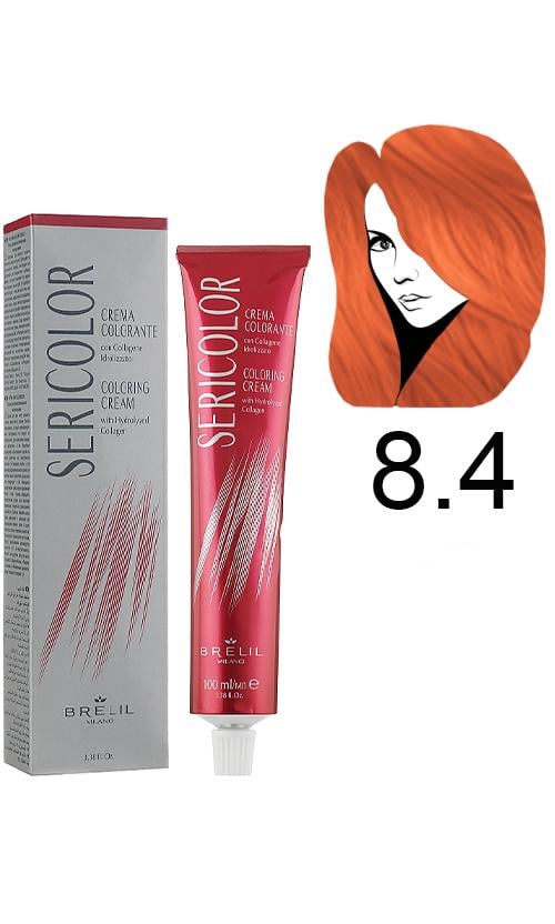 Фарба для волосся Brelil Sericolor Coloring Cream 8,4 (30911)