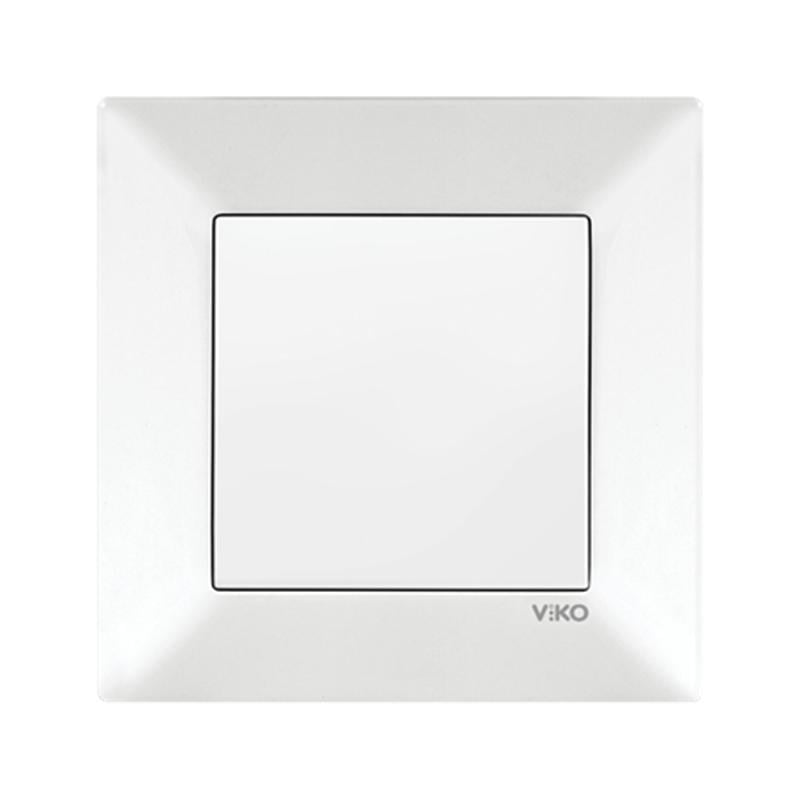 Заглушка VIKO Meridian с рамкой Белый (90970026-WH)