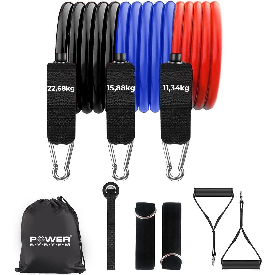 Набор трубчатых эспандеров Power System PS-4098 Ultimate Set Expander 3 шт. (3019802280)