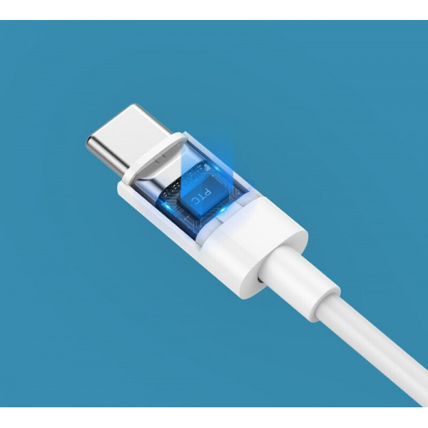 Кабель ZMI USB-C to USB-C 1 м Білий (AL307E) - фото 4