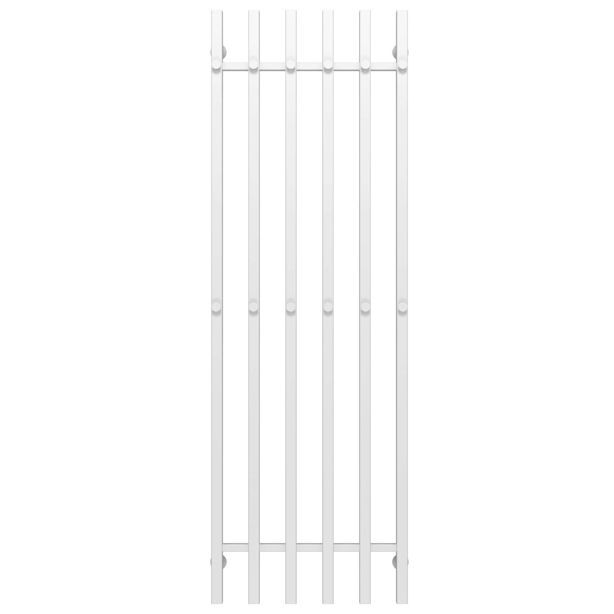 Полотенцесушитель водяной Deffi Split П6 боковое правое подключение нержавеющая сталь 500х1600 мм Белый (A.SP.160.50.6.WC)