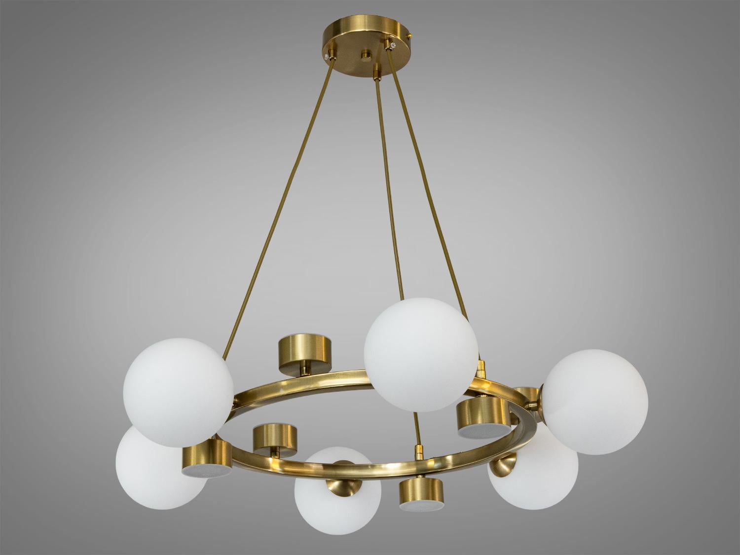 Люстра подвесная Loft 6 шаров 6 LED 22 Вт Бронзовый (LQ7131/6+6BR) Люстра подвесная Loft 6 шаров 6 LED 22 Вт Бронзовый (LQ7131/6+6BR)