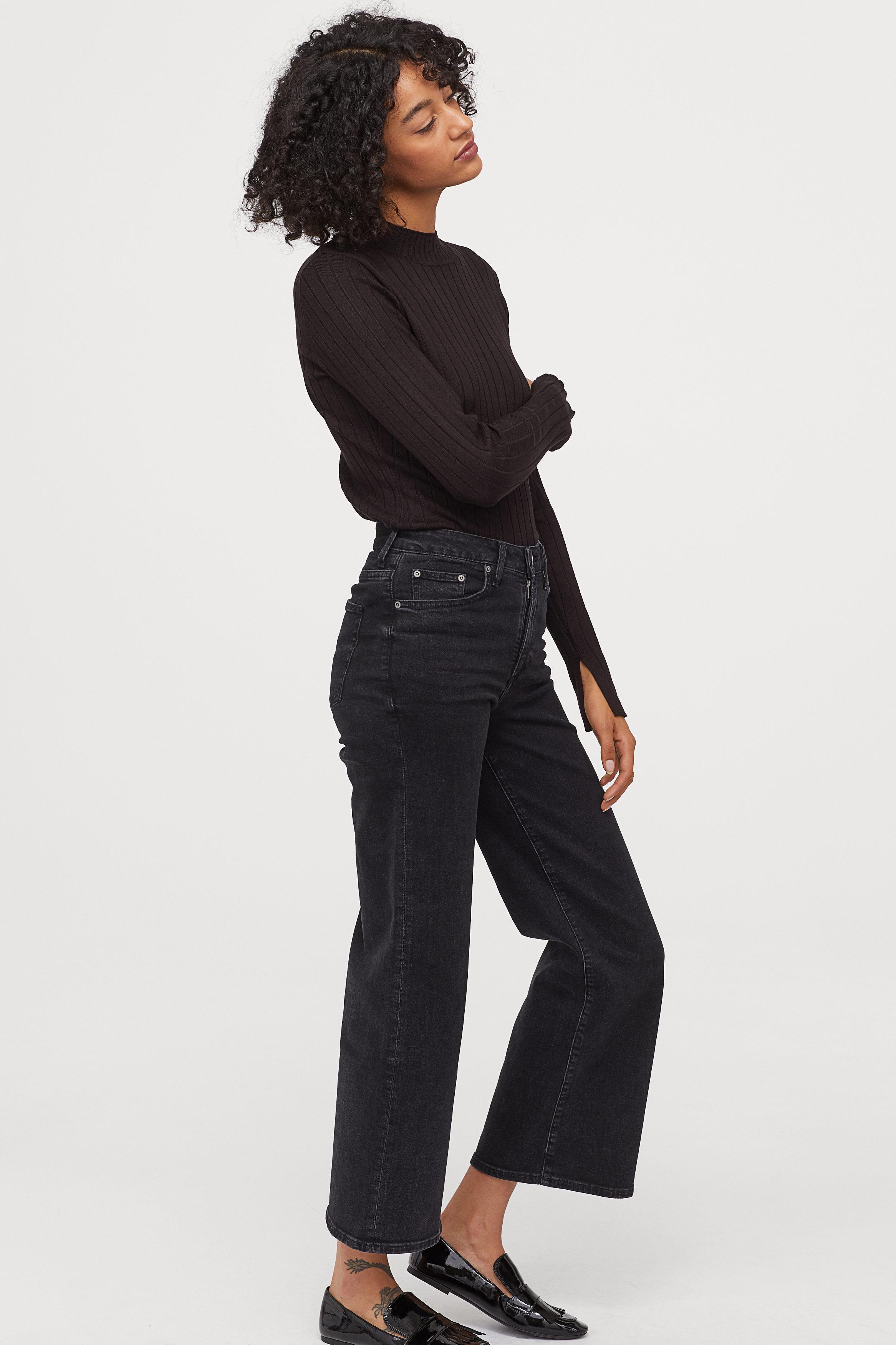 Джемпер женский H&M XL Черный (811235b45)