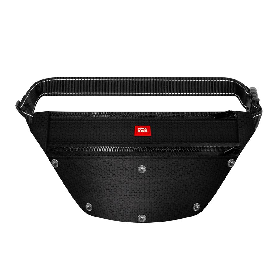 Поясна сумка Waudog Family для корму та аксесуарів Бетмен 3 33x17x10 см Black (1533-0152) - фото 5 Поясна сумка Waudog Family для корму та аксесуарів Бетмен 3 33x17x10 см Black (1533-0152) - фото 5