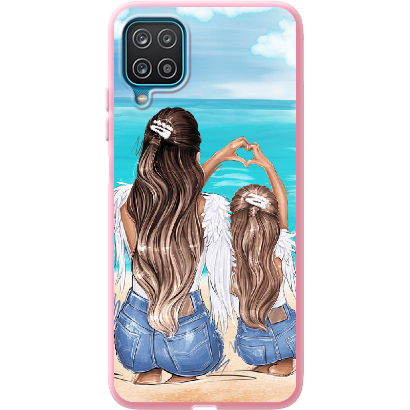 Чехол BoxFace Samsung A125 Galaxy A12 Family Vacation Розовый силикон (41506-up2380-41674)